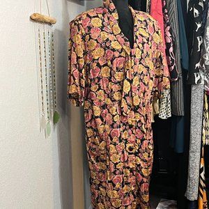LBW size X long maxi dress 100% rayon